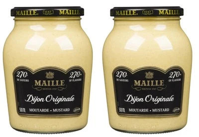 Maille Dijon Mustard Original 500 mL 2 COUNT-FROM CANADA