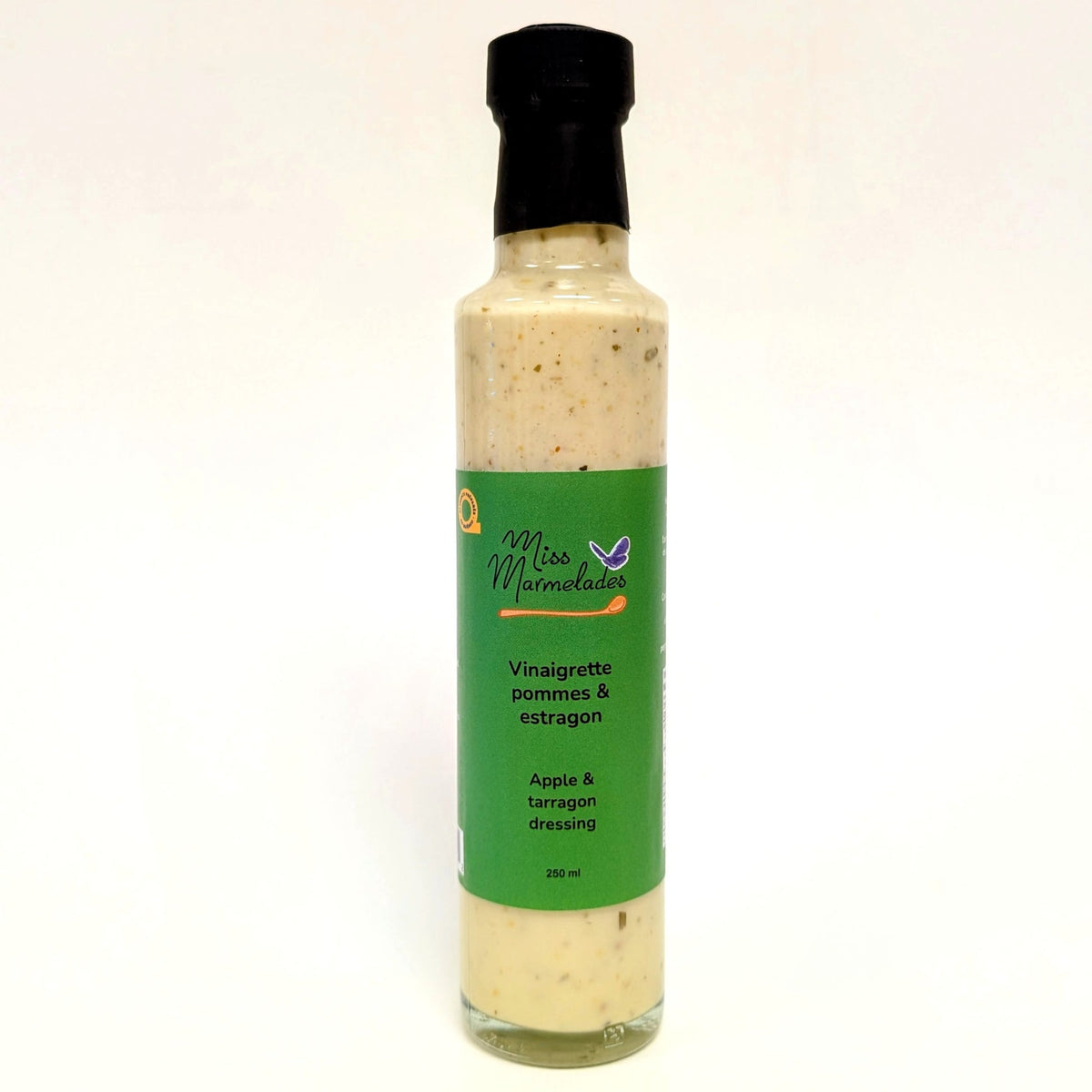 Miss Marmelades Apple & Tarragon Vinaigrette | 250 mL | Quebec Artisan Dressing | FREE SHIPPING ππΏ