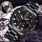 Men's Luxury Watch Stainless Steel Quartz Classic Wristwatch Quality - Ship from USA