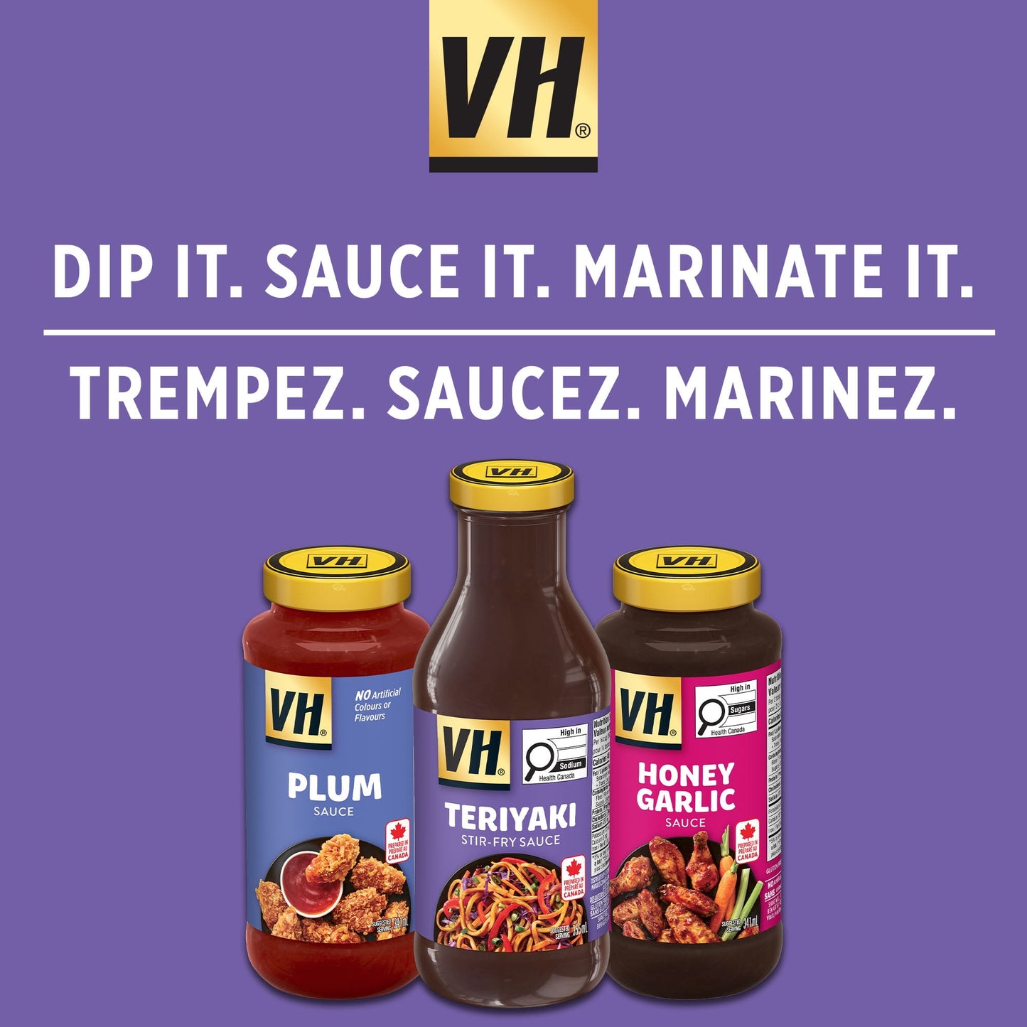 VH Gluten Free Plum Dipping Sauce 2 COUNT – Sweet & Tangy Asian Style Sauce – Free Shipping