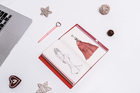 Granddaughter Gift Pink Leather Journal & Heart Diamond Pen Set – Keepsake Notebook