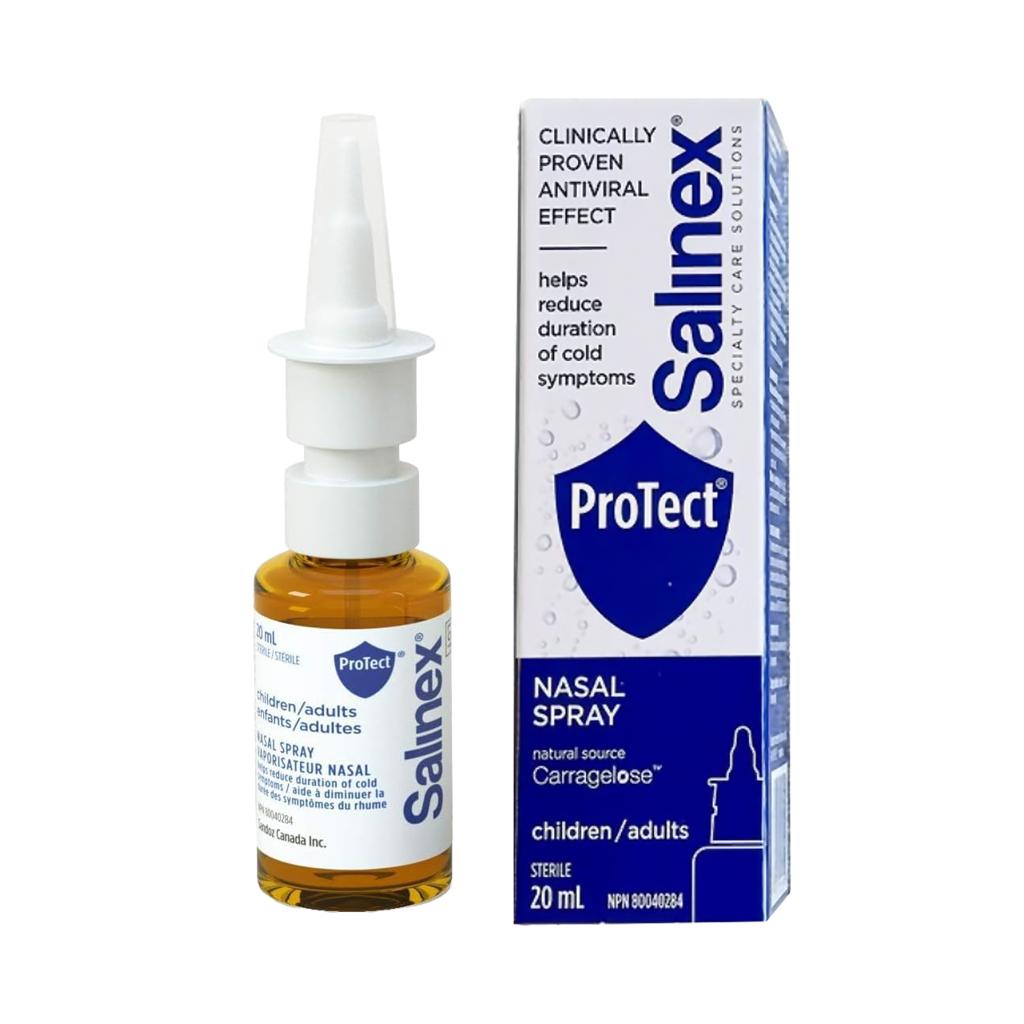 Salinex PROTECT Nasal Spray 20ml β Daily Nasal Moisturizing & Protection Spray β Free Shipping