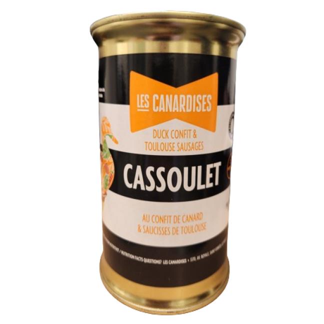 Les Canardises Cassoulet with Duck Confit 850g β Traditional French Southwest Specialty β Free Shipping