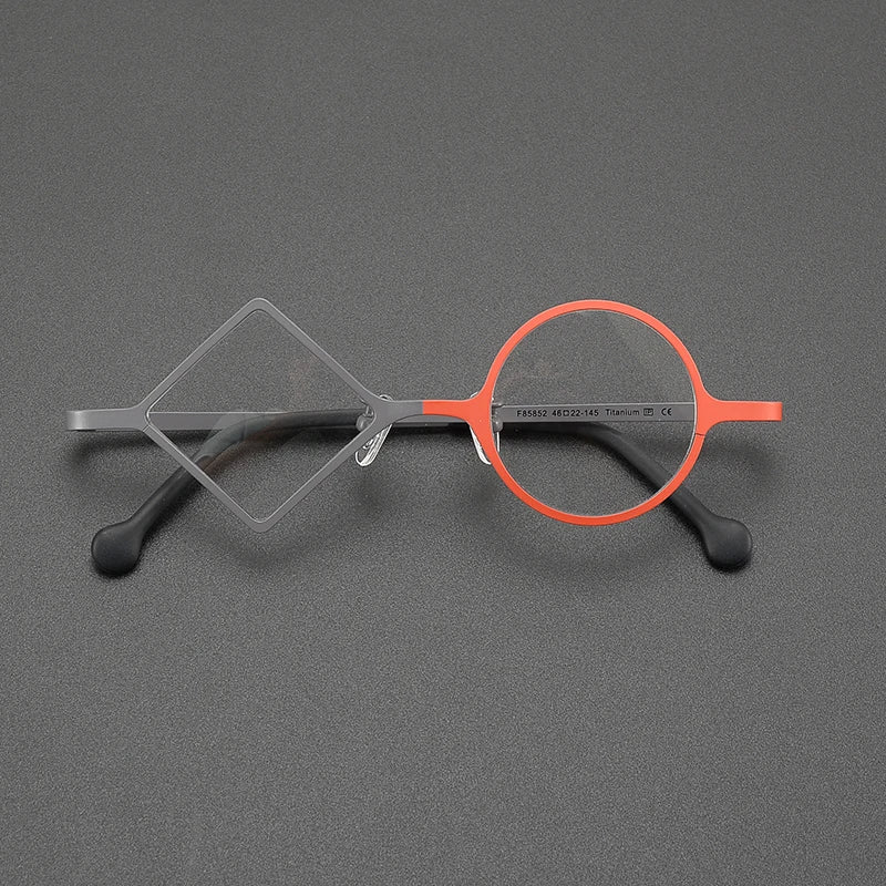 Ultralight Pure Titanium Round Eyeglasses | Multicolor Retro Optical Frames | Unisex Prescription Glasses | FREE SHIPPING šāØ
