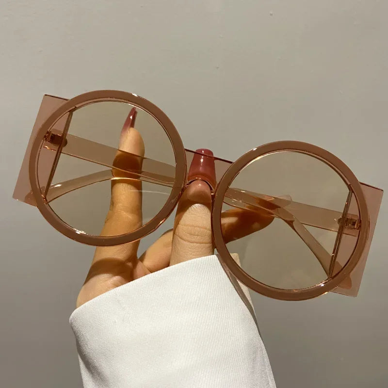 Round Double Color Sunglasses for Women & Men | Retro UV400 Fashion Eyewear | Outdoor Beach Travel | FREE SHIPPING 🕶️
