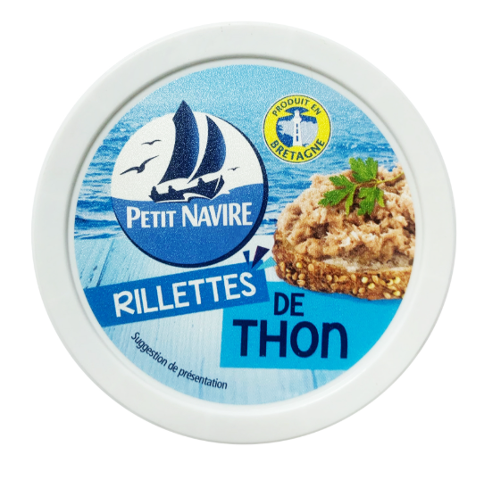 Petit Navire Tuna Rillettes 125g French Gourmet Seafood Spread Free Shipping