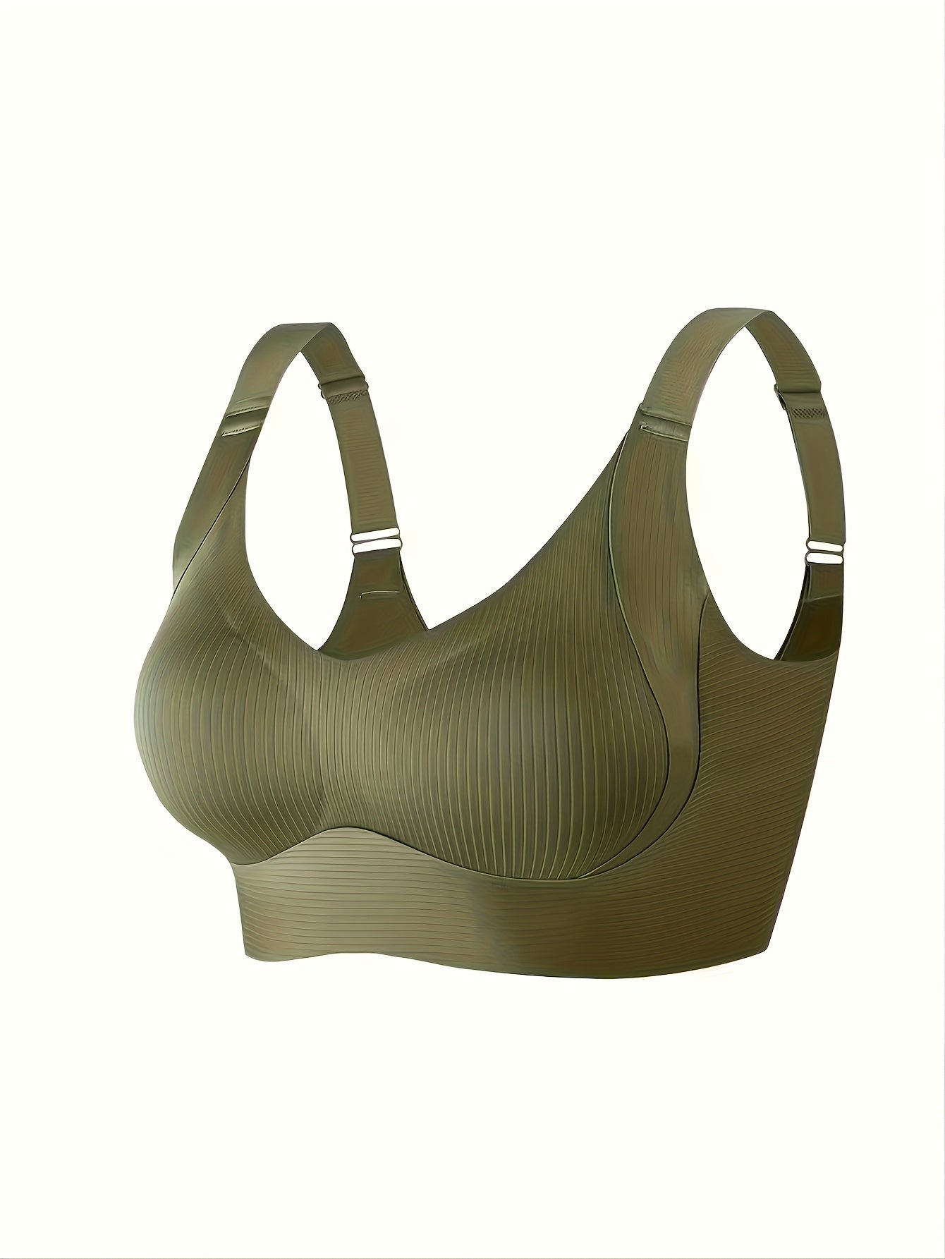 1pc Lifting Seamless Underwear Women'S Sports Leisure Gathering Wireless Bra Collect Auxiliary Breast Shockproof