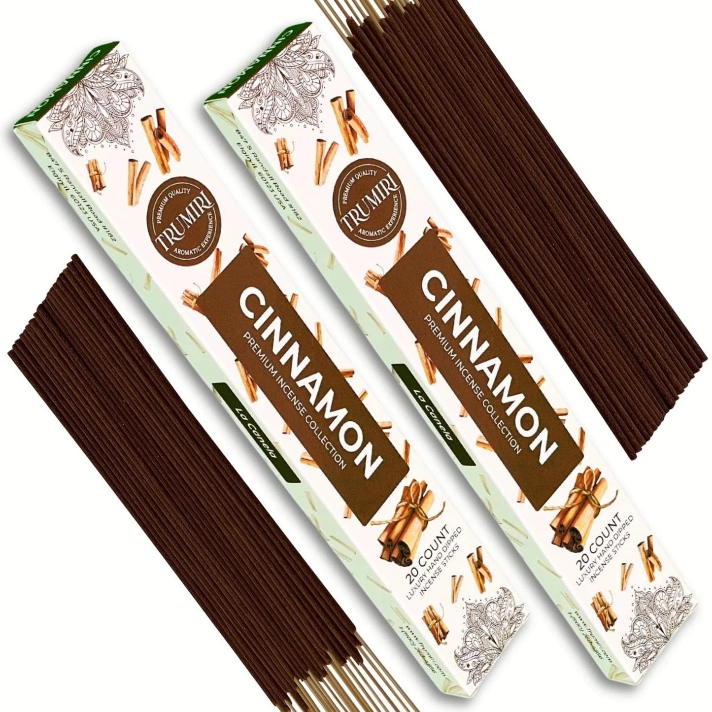 Cinnamon Incense Sticks – Incienso de Canela | Total 40 Incense Sticks