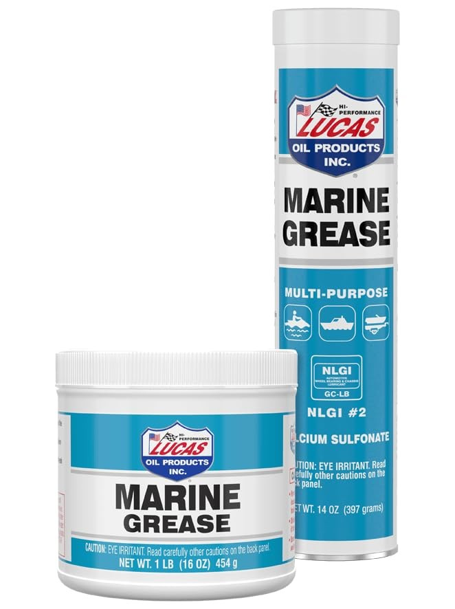 Marine Grease for Boats 1 lb Tub for Lubrication and Protection