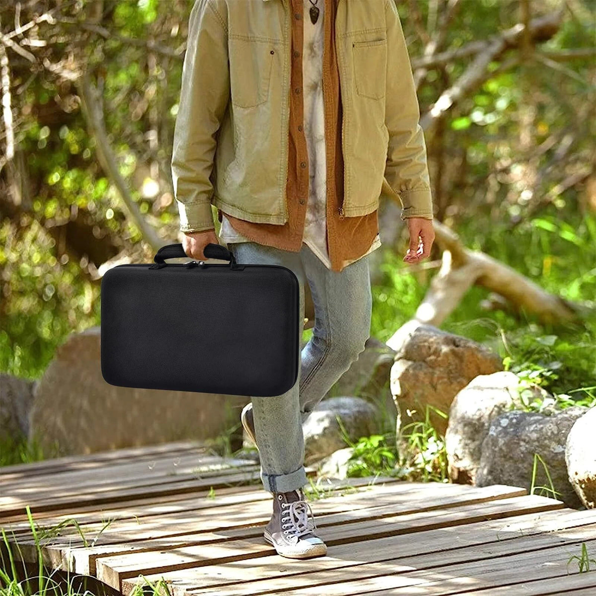 88-Slot Pocket Knife Storage Case | Large Capacity Folding Knife Carrying Bag & Organizer | Black | FREE SHIPPING šŖš