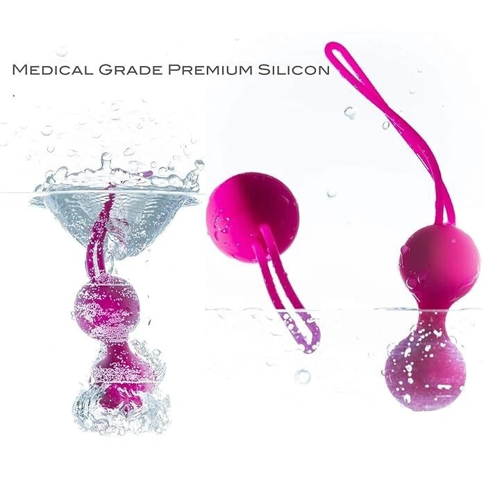 Silicone Pelvic Floor Trainer Kegel Ball Tightening Exercise Set, FREE SHIPPING
