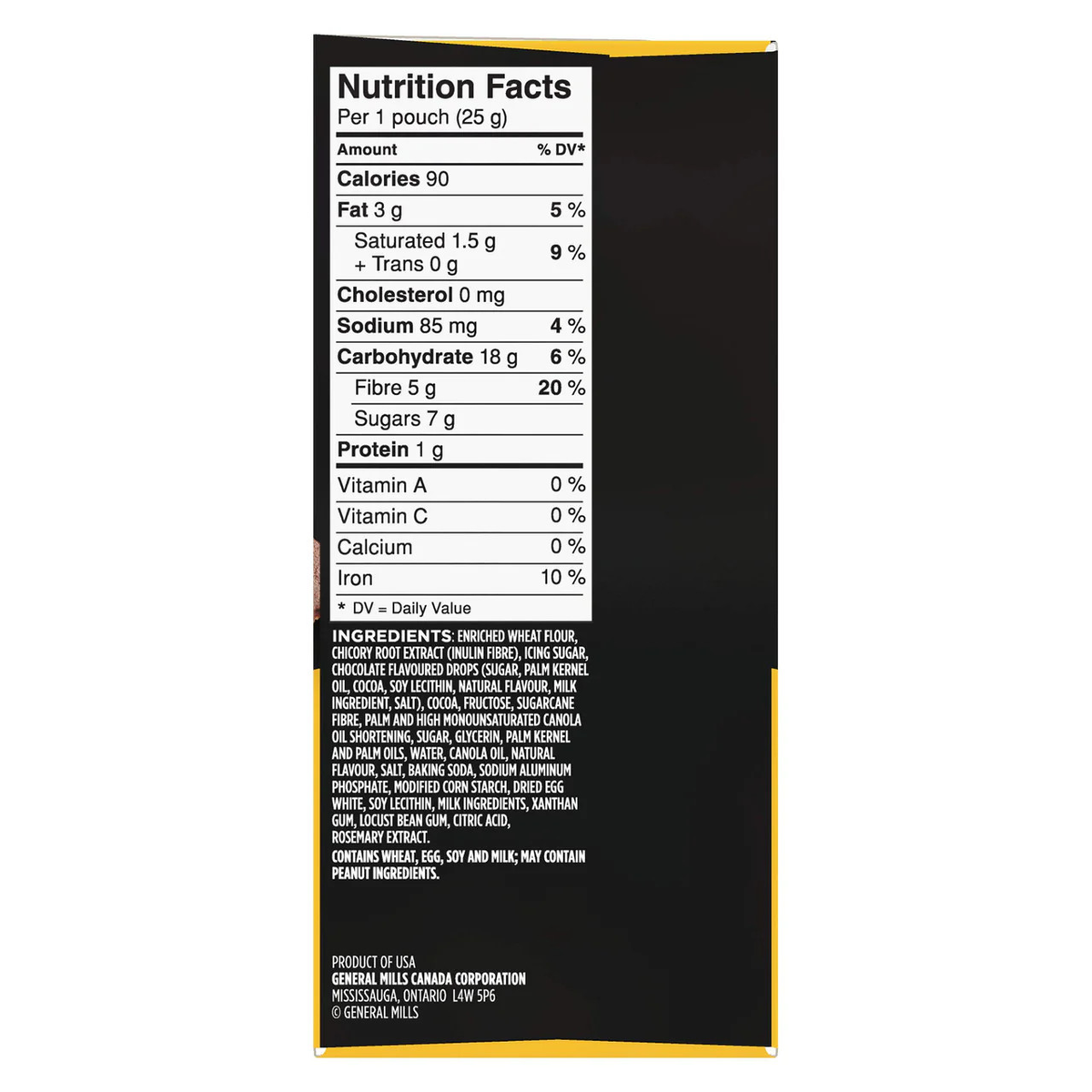 Fibre 1 Chocolatey Fudge Brownies, 5-Count, 125g/4.4oz