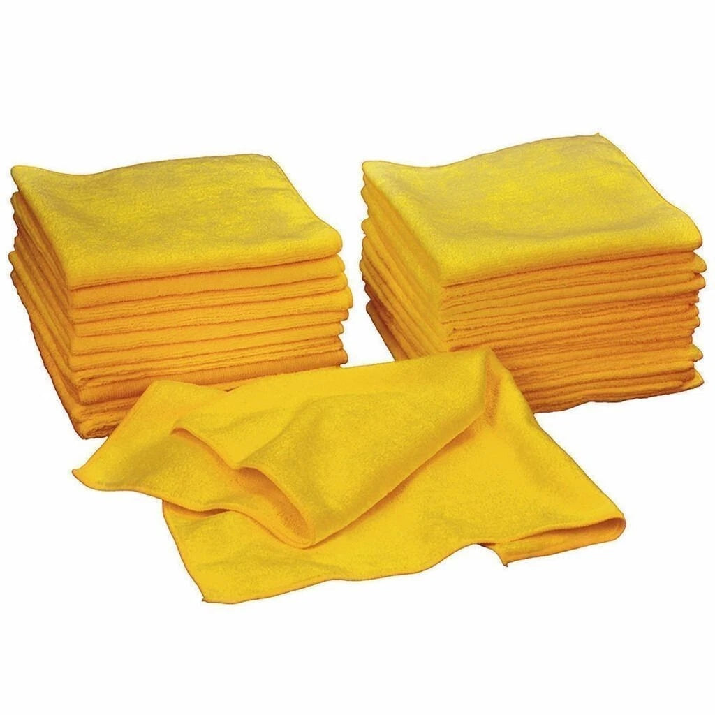 Kirkland Signature Ultra Microfiber Towels 36 Count | 16 x 16 in Auto & Home Cleaning Cloths