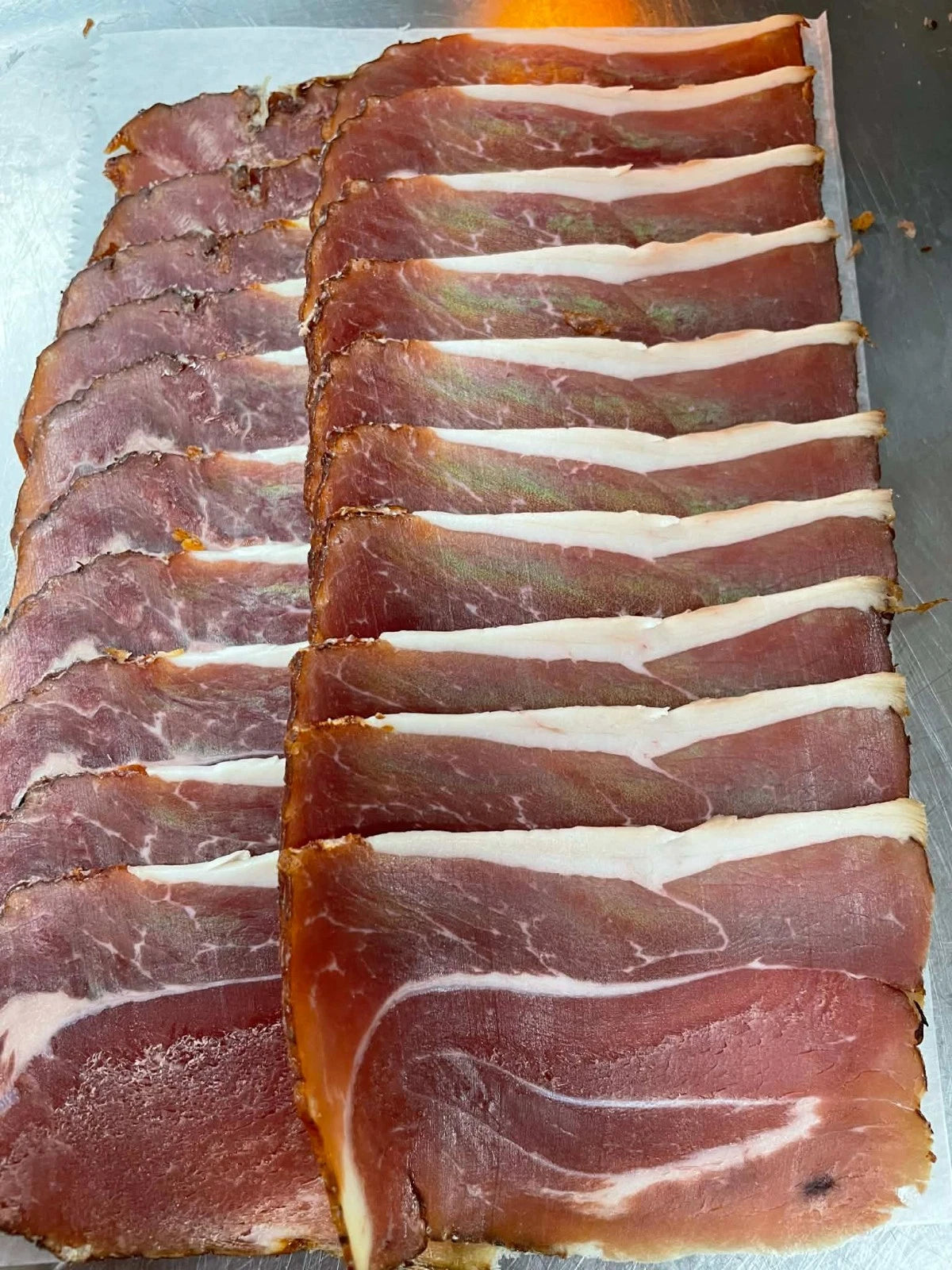 German Double Smoked Bacon Chunk 2Lbs – Traditional Hardwood Smoked Bacon | Free Shipping
