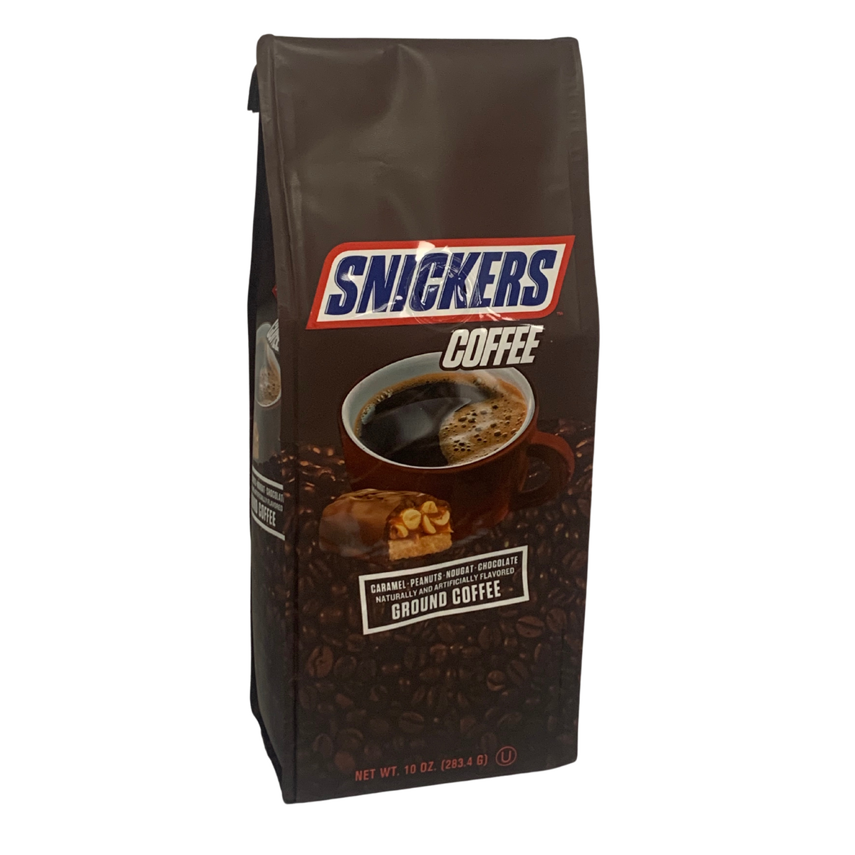 2 Pack Snickers Caramel Peanut Nougat & Chocolate Flavored Ground Coffee - 10 Oz