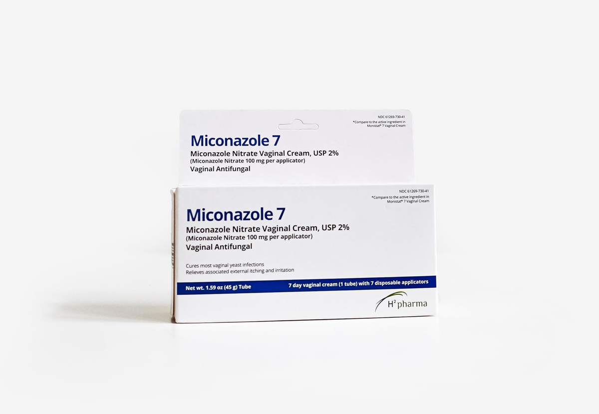 Miconazole Nitrate Vaginal Cream 2% | Yeast Infection Relief | Antifungal Cream | 1 oz | FREE SHIPPING šø
