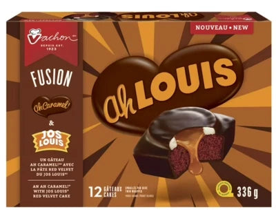 Vachon Ah Louis The Original Cakes 12 Pack 336g – 3 Pack Cream Filled Snack Cakes – Free Shipping