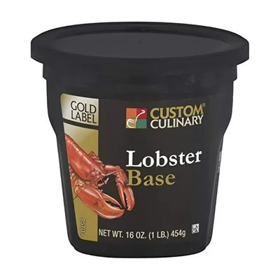 Gourmet Gold Label Lobster Base 1 Pound – Rich Seafood Soup & Sauce Cooking Base – Free Shipping