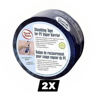 Tuck Tape Construction Sheathing Tape Blue – Free Shipping