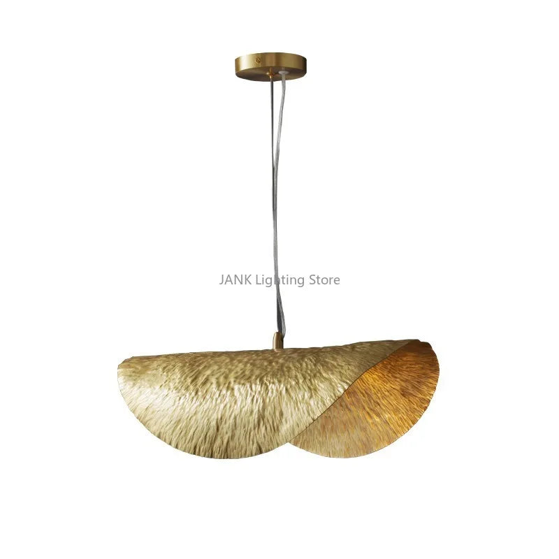 Lotus Leaf Hat Pendant Lamp – Modern LED Hanging Light Fixture