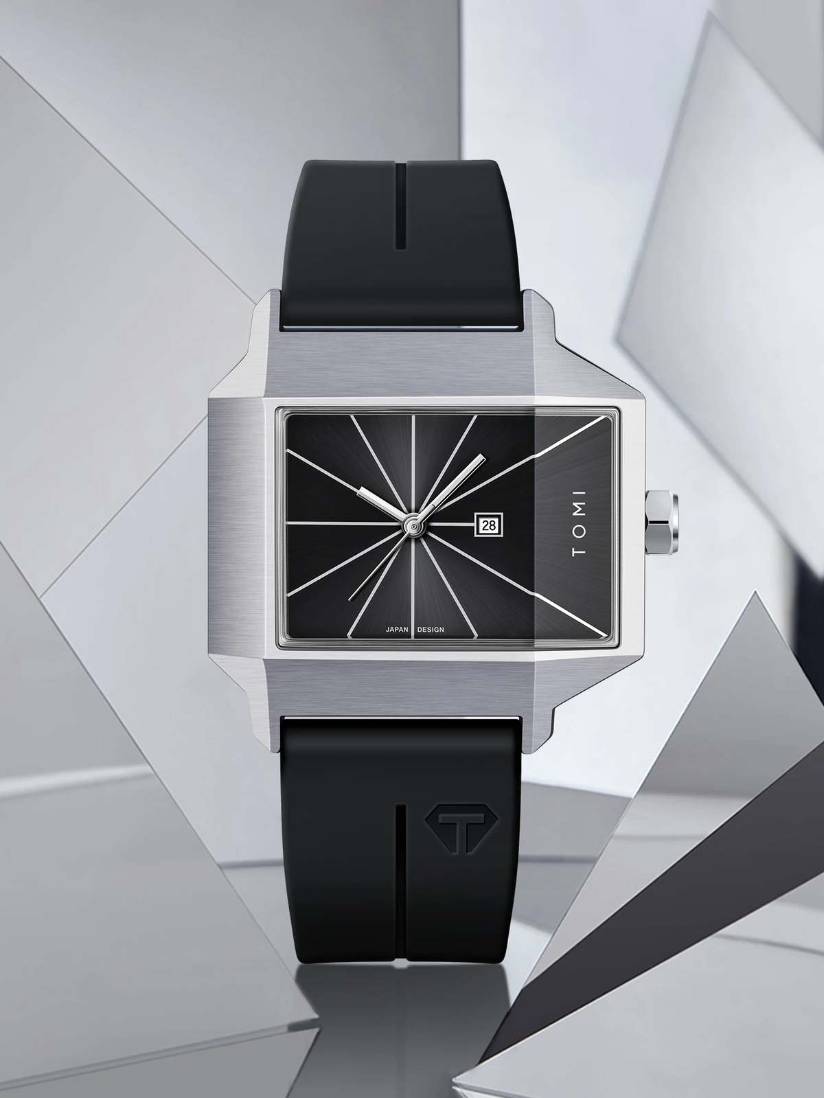 TOMI Simple Men's Watch New Calendar Quartz Business Fashion Wristwatch Textured Men's Gift
