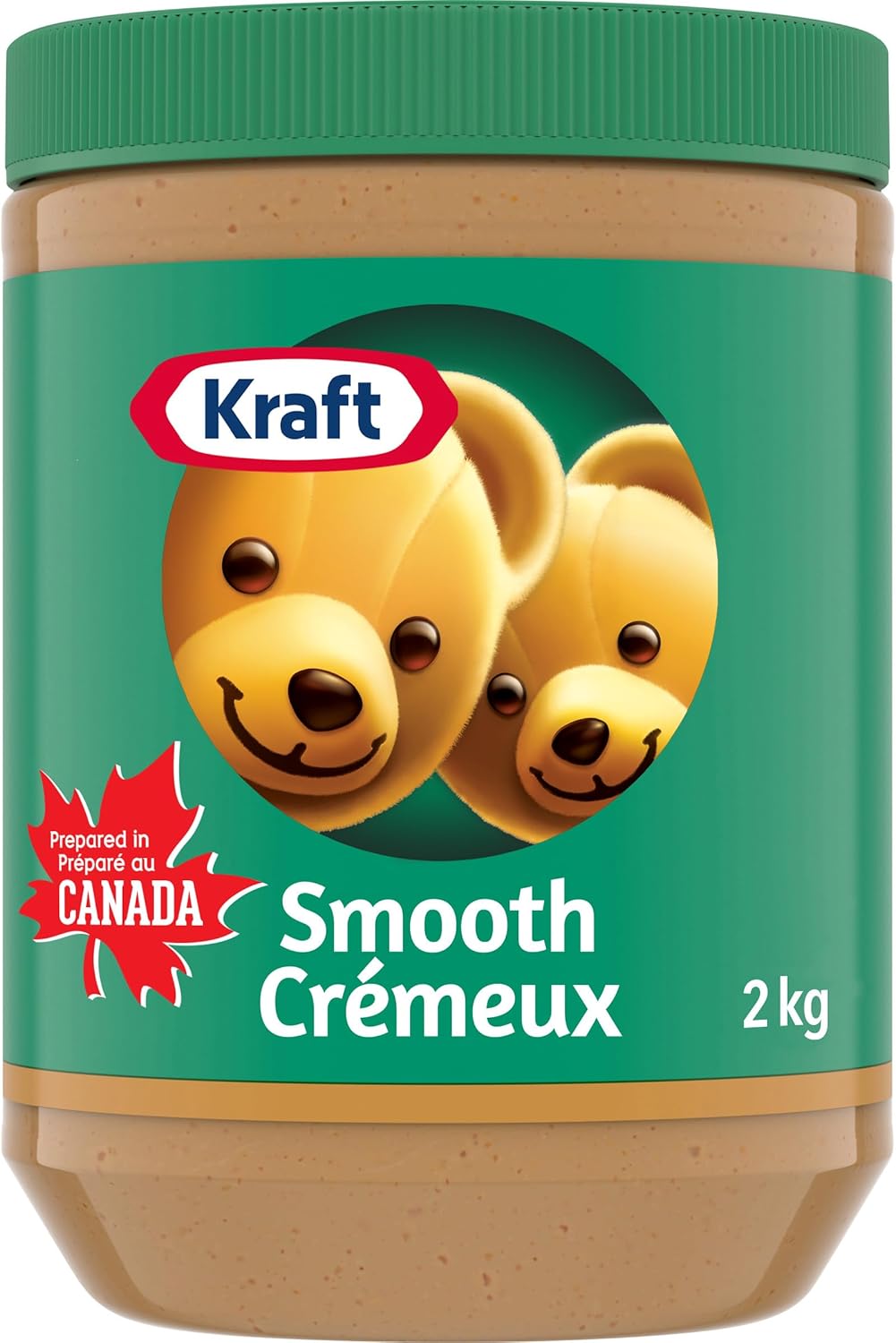Kraft Happy Spread Smooth Peanut butter 2 kg  From Canada