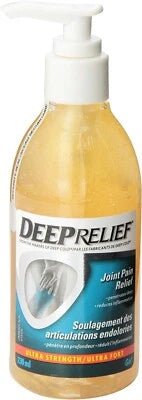 Deep Relief Joint Pain Relief Ultra Strength Gel, Reduces Inflammation, 230ml