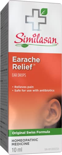 Similasan Earache Relief Drops 10ml – Gentle Ear Care for Temporary Ear Discomfort – Free Shipping
