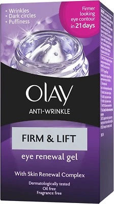 Olay Hydrating Eye Treatment* Olay Anti Wrinkle Eye Gel (15ml) From UK