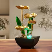 The Serenity Desktop Fountain & Ultrasonic Humidifier – Modern Home Relaxation Craft