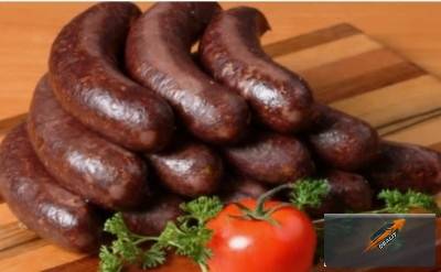 Polish Blood Sausage KISZKA  ! Fully Cooked ready to eat 3lb !! US SELLER !!