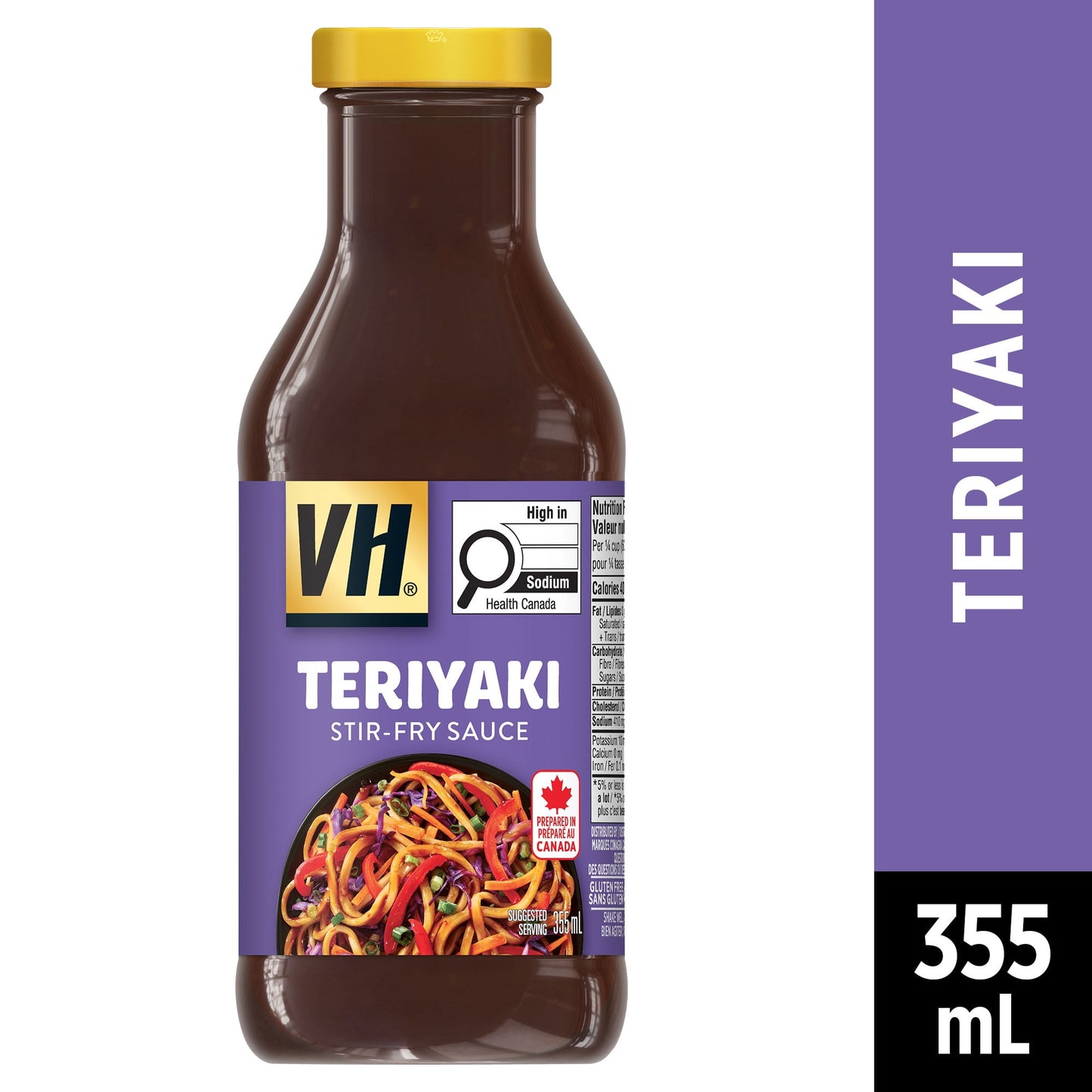 VH Gluten Free Teriyaki Stir Fry Sauce  2 COUNT– Asian Style Marinade & Cooking Sauce – Free Shipping