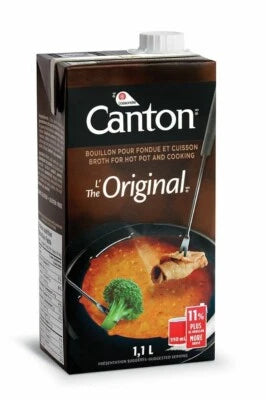 5 X Canton Fondue Broth For Hot-Pot & Cooking The Original Flavor 1.1L Each from canada
