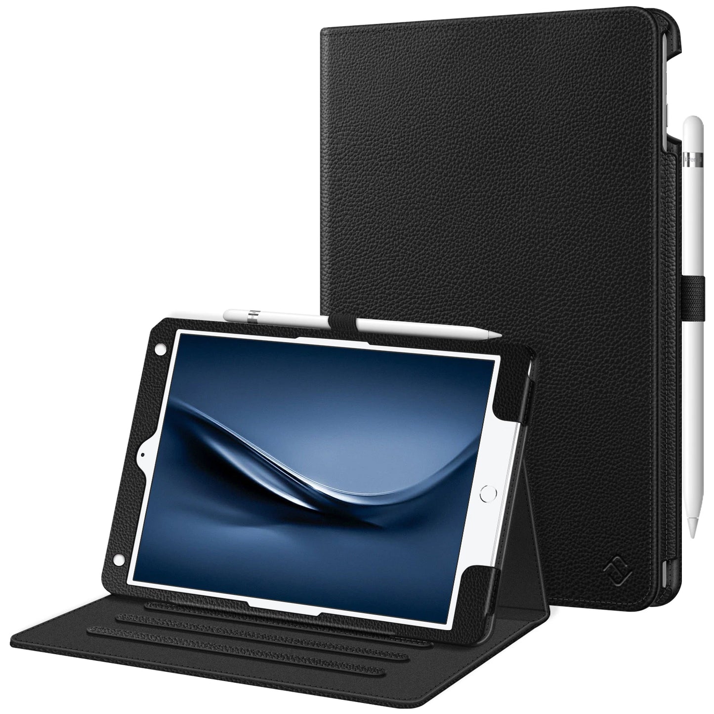 Folio Case for iPad 9th/8th/7th Gen 10.2 Inch Multi-Angle Viewing Stand Cover