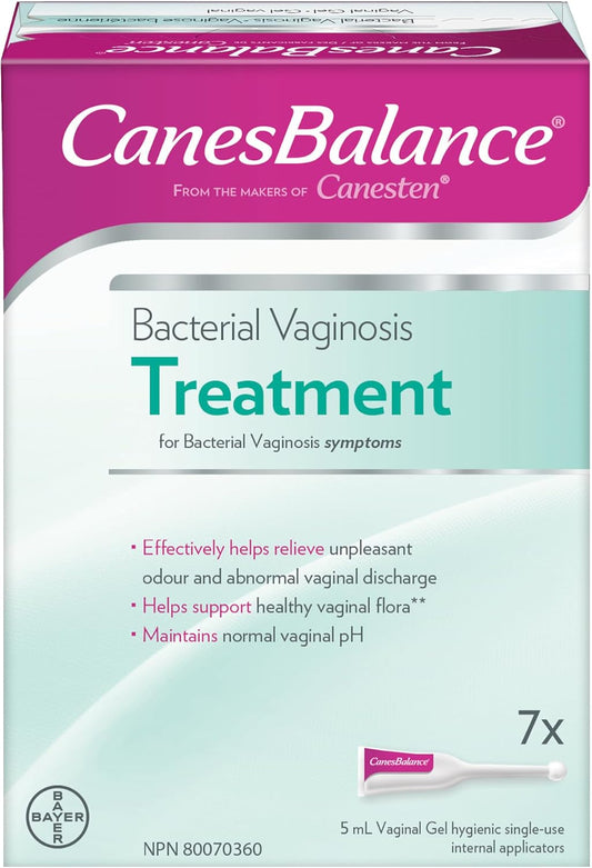 CanesBalance Bacterial CANESTENVaginosis Vaginal Gel 7 X5ml Each from canada