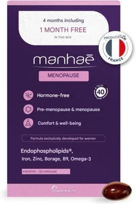 Nutrisante Manhae Feminite Menopause 120 Capsules 4x M Natural Sup Free Shipping