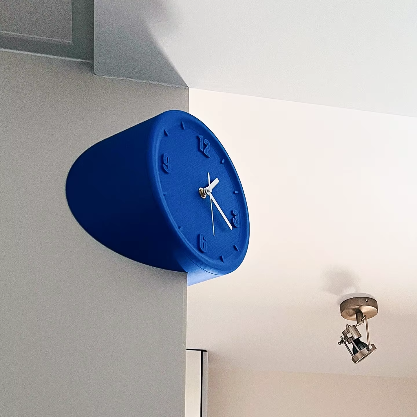 Creative Concave Angle Convex Angle Wall Clocks Mechanism Silent Wall Clock Minimalist Small Living Room Decorative Ornaments