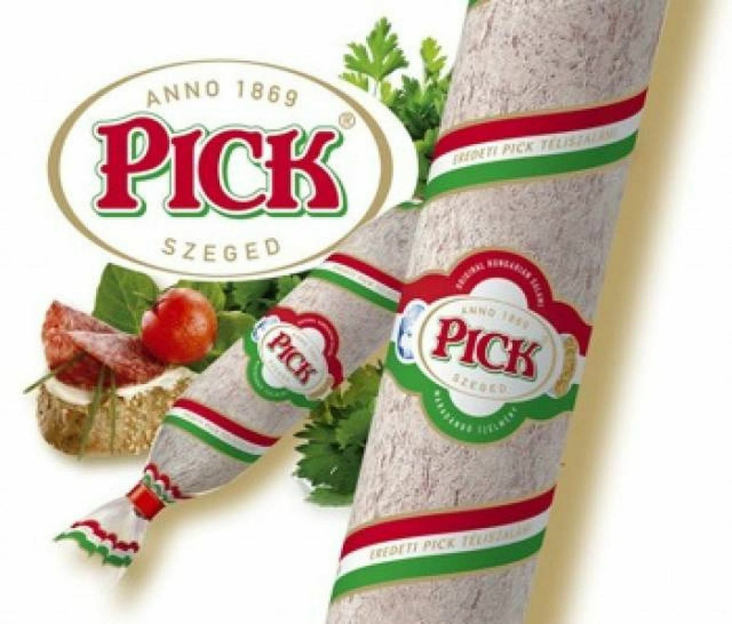 PICK Signature Hungarian Salami Hungarian PICK Salami Authentic SZEGED 2 lb approx