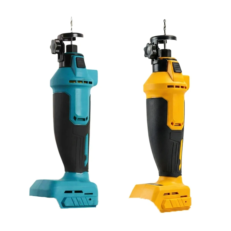 Brushless 3-Speed Electric Drywall Cut-Out Tool — 30,000 RPM Cordless Rotary Saw for DeWalt/Makita Batteries