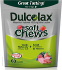 Dulcolax Soft Chews Mixed Berry 60 Count Fast Gentle Constipation Relief – Free Shipping