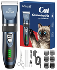 oneisall Quiet Cat Clippers for Matted & Long Hair – 2-Speed Cordless Pet Grooming Trimmer – Free Shipping