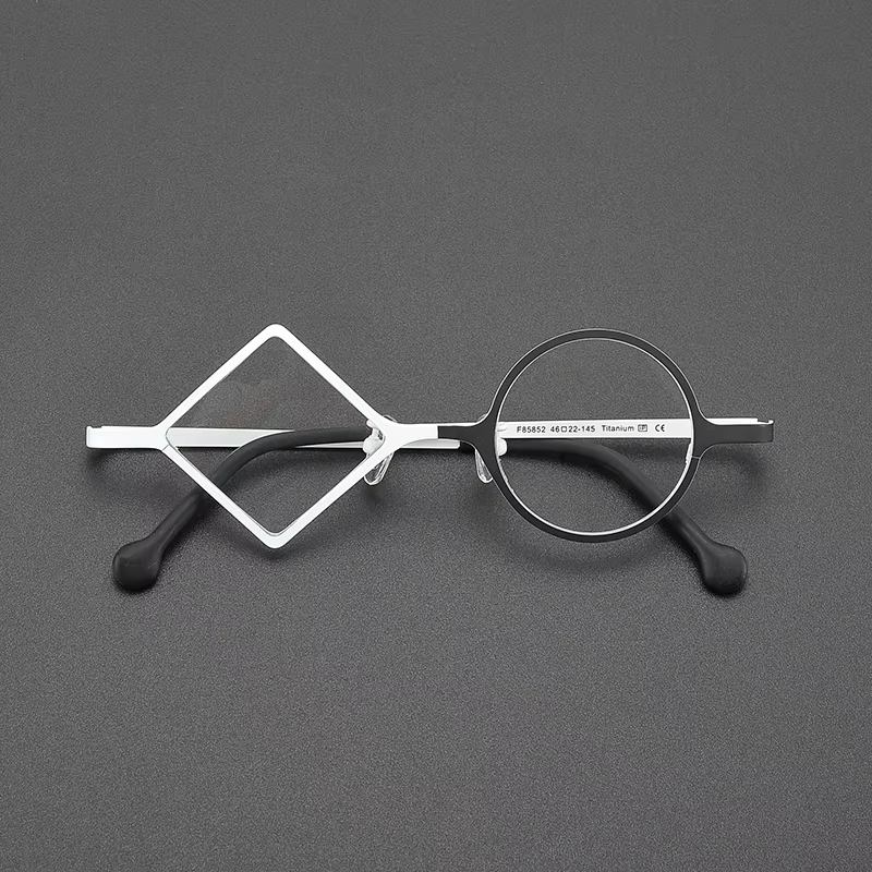 Ultralight Pure Titanium Round Eyeglasses | Multicolor Retro Optical Frames | Unisex Prescription Glasses | FREE SHIPPING 👓✨