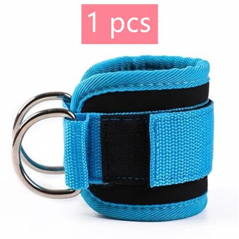 Cable Ankle Straps 1/2/4-Pack | Adjustable Double D-Ring Gym Ankle Cuffs | Glute & Leg Training | FREE SHIPPING 💪