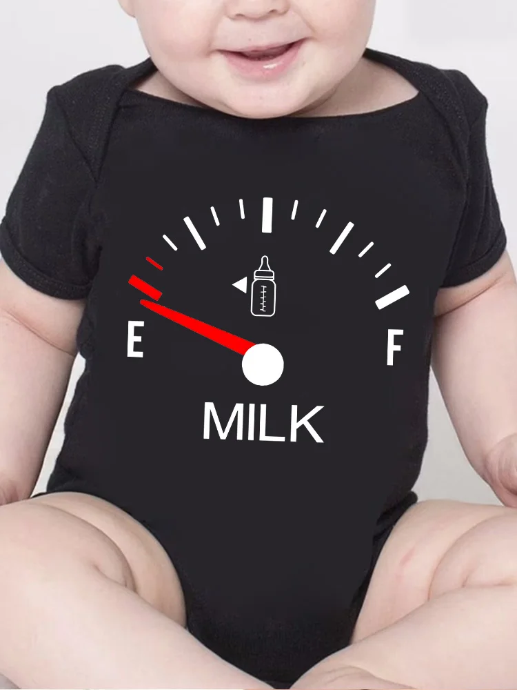 Milk Print Baby Onesie | Newborn Infant Romper 0-24 Months | Cute Unisex Jumpsuit | FREE SHIPPING 🍼👶