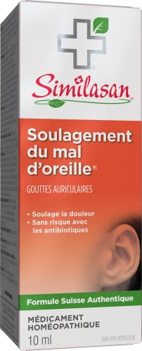 Similasan Earache Relief Drops 10ml – Gentle Ear Care for Temporary Ear Discomfort – Free Shipping