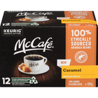 McCafe Medium Roast Caramel Flavored Coffee, 12 K-cups, 124g/4 oz. Box