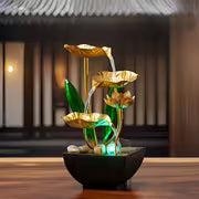 The Serenity Desktop Fountain & Ultrasonic Humidifier – Modern Home Relaxation Craft