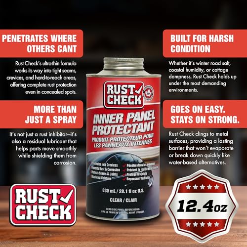Rust Check Inner Panel Rust Protectant for Crevice & Moisture Protection