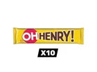 10 x OH HENRY Chocolate Candy Bar Hershey Canadian 58g Each – Peanut Caramel Chocolate Bars – Free Shipping