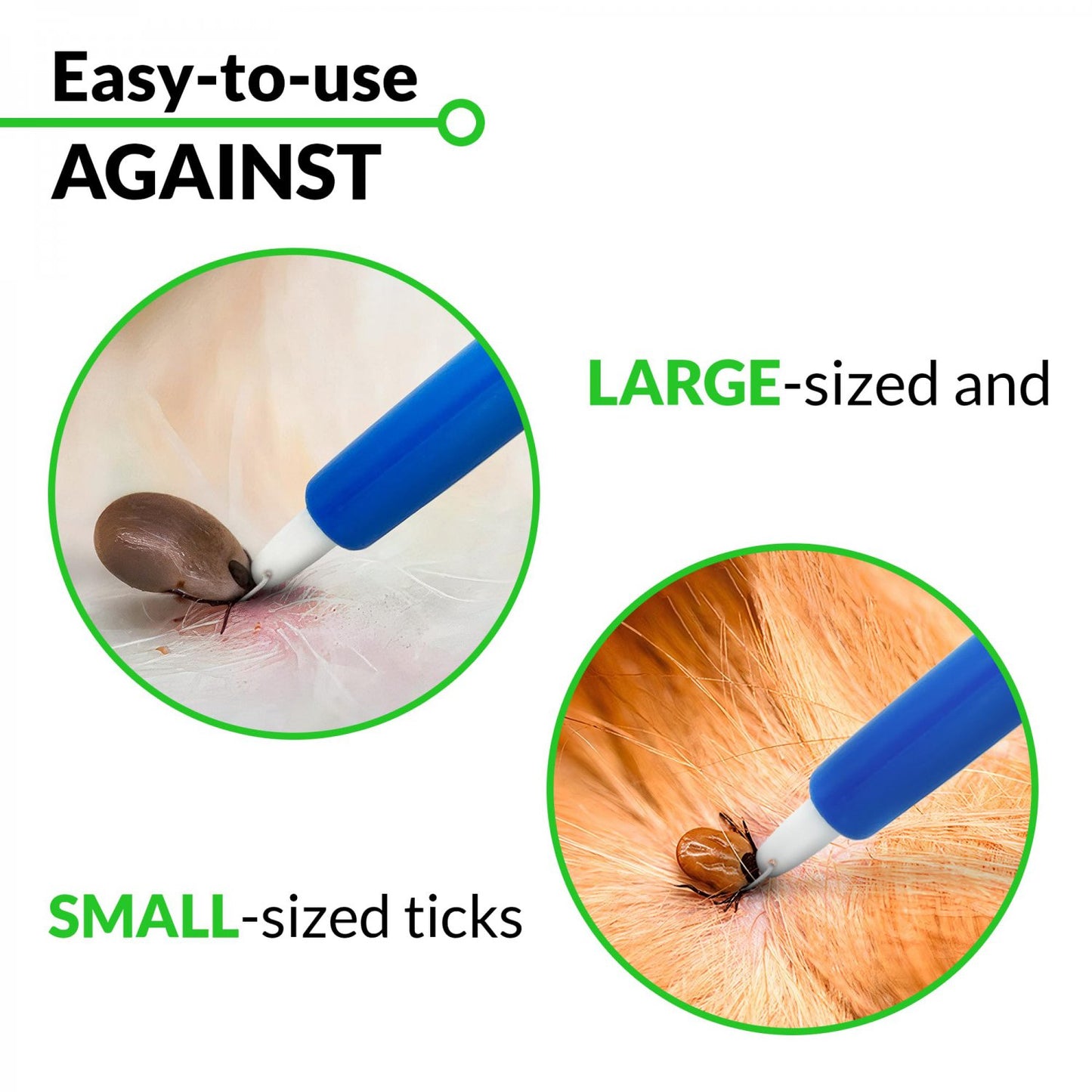 DermExtract Tick Tool -NYMPHIA Tick Remover Pack of 1- From Germany